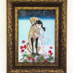 Julie Filipenko, “Inner Milky Way”, acrylic on birch, 16 x 12 inches, $2000 (Framed)