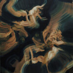 Masha Gusova, "Envy (after Bouguereau)", oil on linen, 33.5 x 29.5 in, $6,000