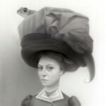 Travis Louie, "Miss Tabitha and Her Toaded Turban," acrylic on board, 18 x 14 in, $6,750