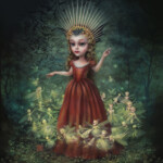 Mab Graves, “Queen Mab”, oil on hardwood, 10 x 8 inches, $6,500 | Queen Mab