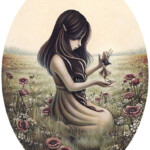 Shannon Bonatakis, “Child”, acrylic on canvas, 12 x 16 inches, 16.75 x 20.75 inches, $1500