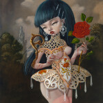 Kukula, "Diamond Tea", oil, 24 x 20 inches, $17,500