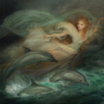 Annie Stegg Gerard, "Amatheia", oil, 16 x 20 inches, $6700