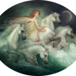 Annie Stegg Gerard, "Hippone", oil, 20 x 24 inches, $8,500