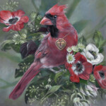 Jennifer Lesser, "A Heart's Promise”, oil on board, 8 x 8 inches, $550