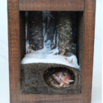 Meadow & Fawn, “Spark of Change III”, mixed media, 5 x 3.5 x 6 inches, $850