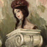 Nadezda, “Dollhouse 07”, oil on panel, 5 x 7 inches, $600
