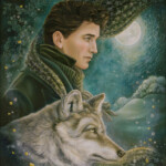 Eeva Nikunen, “Moonlight Wanderer”, oil on board, 8 x 10 inches, 12 x 14 inches framed, $800