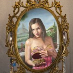 Joseph Weinreb, “Hope", oil on panel, 14 x 20 inches, 21 x 33 inches framed, $1700 (Framed)