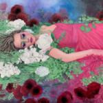 Julia Gabrielov, “Revenir”, oil on panel, 16 x 20 inches, 19 x 23 inches framed, $800