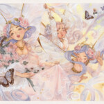 Karla Rodriguez, “Heaven's Parade”, Mixed media (Watercolor/Gouache on Arches 300 gsm hot press paper), 15 x 19 inches, $1,500