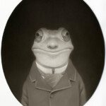 Travis Louie, “Gary the Frogman”, acrylic on board, 10 x 8 inches, $3200