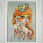 Camilla d'Errico, "Scorpio", oil on panel, 10 x 14 inches, $5500 (Framed)