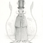 Travis Louie, "Gentleman Squid Drawing", Graphite on 100% rag paper, 11 x 14 inches, $1200