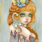 Camilla d'Errico, "Scorpio", oil on panel, 10 x 14 inches, $5500