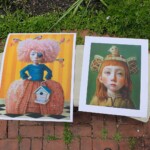 Olga Esther “LadyBird” and “Musarana” Timed & Embellished Print Release. Please scroll down and see links to purchase below.