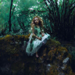 Kindra Nikole, "Mossling", digital photograph on archival paper, mounted to wood panel, resin glazed (1/1), 8 x 8 inches, $350 | Also available: 10 x 10 inches (1/1), $400; 14 x 14 inches (1/1), $560.