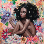 Julie Filipenko, "Lingering Daydream", acrylic on canvas, 40 x 32 inches, $10,000