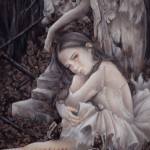 Yuriko Shirou, "Sueños rotos (Broken dreams)", mixed media, watercolor, acrylic, gouache, inks, markers, pastel and colored pencils on cardboard, 14.6 x 10.6 inches, $650