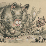 Stan Manoukian, “Forbidden Fruit”, graphite, 6 x 8.5 inches, $450