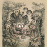 Stan Manoukian, “The Kingdom”, graphite & acrylics, 11.5 x 13.5 inches, $1450