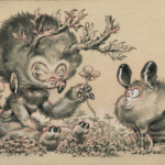 Stan Manoukian, “Lucky”, graphite, 6 x 8.5 inches, $450