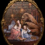 Joseph Weinreb, "Younger Dryas", oil on board, 29.75 x 23.75 inches, $3,500 (Framed)