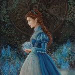 Eeva Nikunen, "Juliet Capulet", oil on board, 14 x 11 inches, $1,400