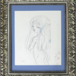 Kukula, “Blue”, graphite and colored pencil on paper, 17 x 14 inches, $2000