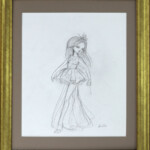 Kukula, “ Giambattista Vally Study”, 2015, graphite on paper, 17 x 14 inches, $2500