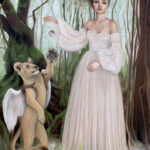 Julia Gabrielov, “Longing”, oil on canvas, 36 x 24 inches, $2,800