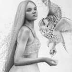 Julia Gabrielov, “Prism Drawing”, graphite on smooth bristol, 14 x 11 inches, $495