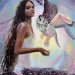 Julia Gabrielov, “Prism”, oil on canvas, 24 x 18 inches, $1,600