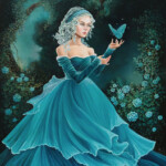 Eeva Nikunen, “Dreammaker”, oil on board, 20 x 16 inches, $1,800