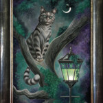 Eeva Nikunen, “I’ve Been Waiting for You”, watercolor and gouache on paper, 11.5 x 8 inches, $450 (Framed)