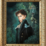 Eeva Nikunen, “Somnium”, oil on board, 14 x 11 inches, $1,400 (Framed)