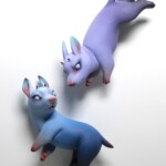 Erika Sanada, "Chikkoi Warriors - In Play”, 2020, Ceramic, cold finish, 15 x 10 x 3 inches, $2200