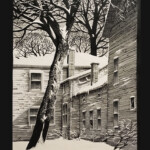 Calvin Laituri, Bayley-Hazen”, archival ink and carving on clayboard surface with 1/8" hardboard backing, 14 x 11 inches, $900