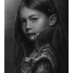 Jeff Echevarria, “Duchess of the Night”, Epson Somerset Velvet Stock, Graphite & Charcoal Powder, Panpastels, Acetone & Gouache, 18 x 12 inches, $1,600