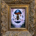 Brian Despain, “Signs”, oil on panel, 7 x 5 inches, $1,200
