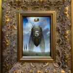 Brian Despain, “The Time Traveler”, oil on panel, 7 x 5 inches, $1,200