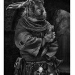 Jeff Echevarria, “Marshall of Watership Abbey”, Epson Somerset Velvet Stock, Graphite & Charcoal Powder, Panpastels, Acetone & Gouache, 18 x 12 inches, $1,600