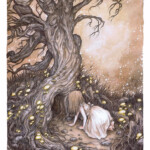 Adam Oehlers, “Shea Seren”, Watercolour, Pen and Pencil on 250gsm paper, 11.7 x 8.3 inches, $900