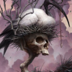 Brian Despain, “Tolls”, oil on panel, 18.75 x 13 inches, $3,000