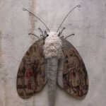 Larysa Bernhardt, “Grand Bazaar, Istanbul II”, vintage tapestry, Belgian linen, cotton velvet, 16 x 16 inches, $382